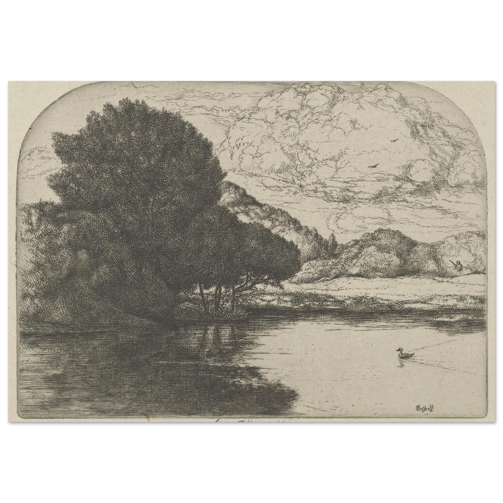 Doomed Duck (1900-1925) Art Print | Ernest Haskell-Quipham Collections