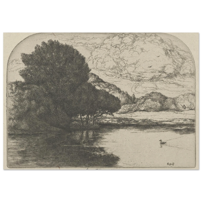 Doomed Duck (1900-1925) Art Print | Ernest Haskell-Quipham Collections