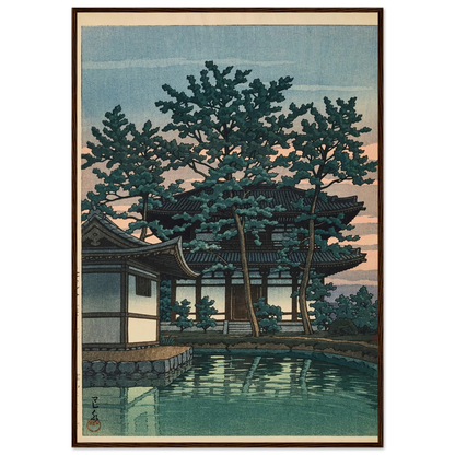 Kikoji, Nara ken (Kiko Temple, Nara Prefecture) (1950) Art Print | Kawase Hasui-Quipham Collections