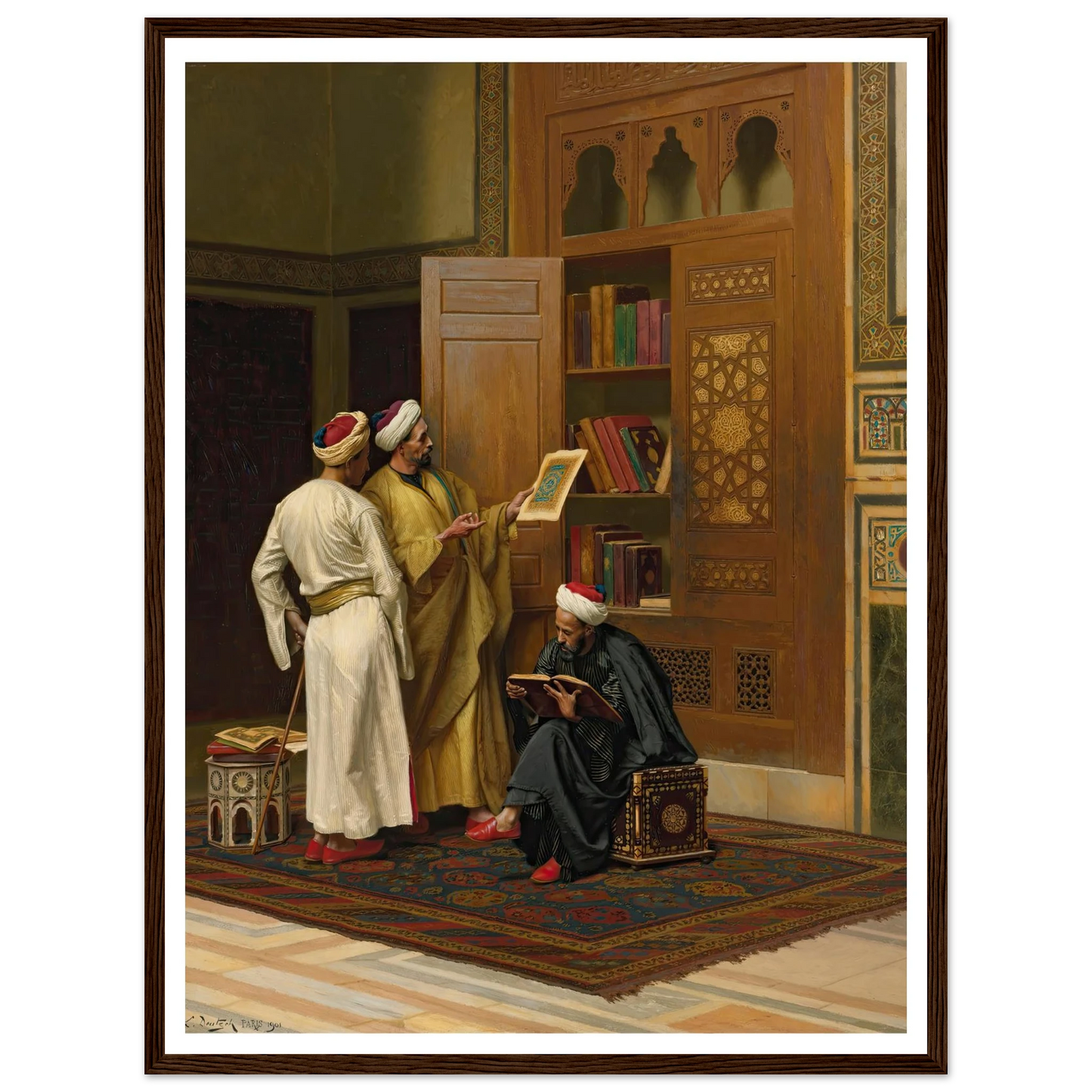 The Scholars (1901) Art Print | Ludwig Deutsch-Quipham Collections