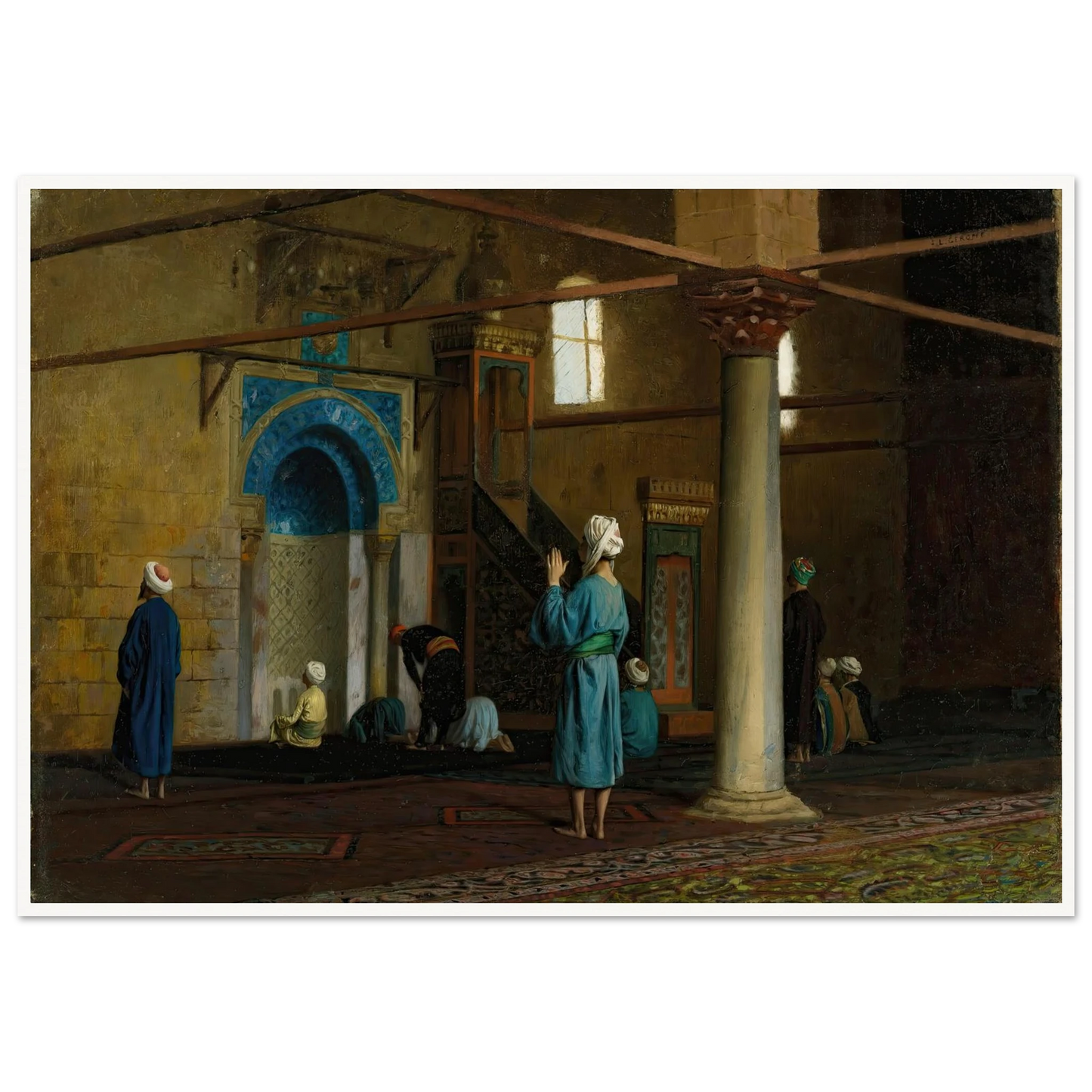 At Prayer, Cairo Art Print | Jean Leon Gerome-Quipham Collections