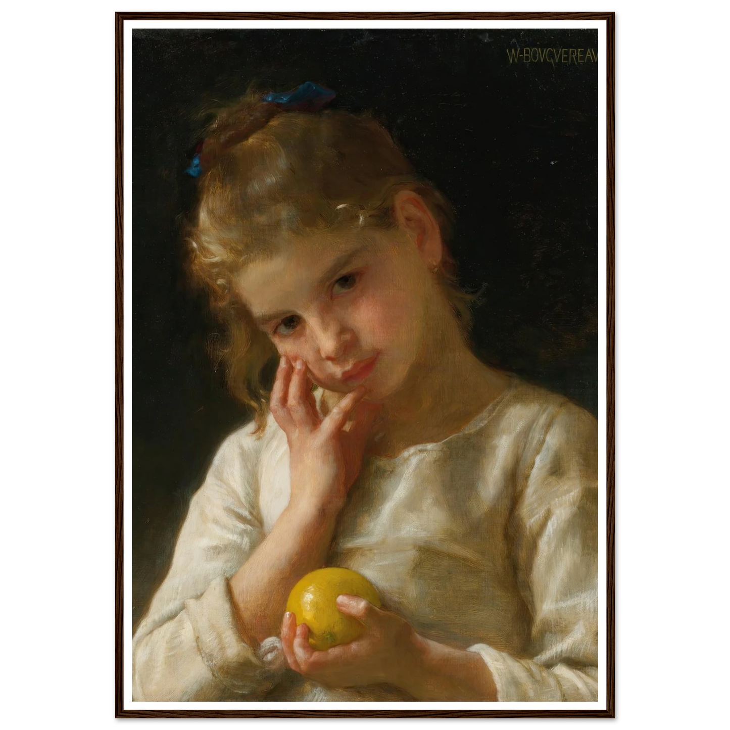 Le Citron (1899) Art Print | William Bouguereau-Quipham Collections