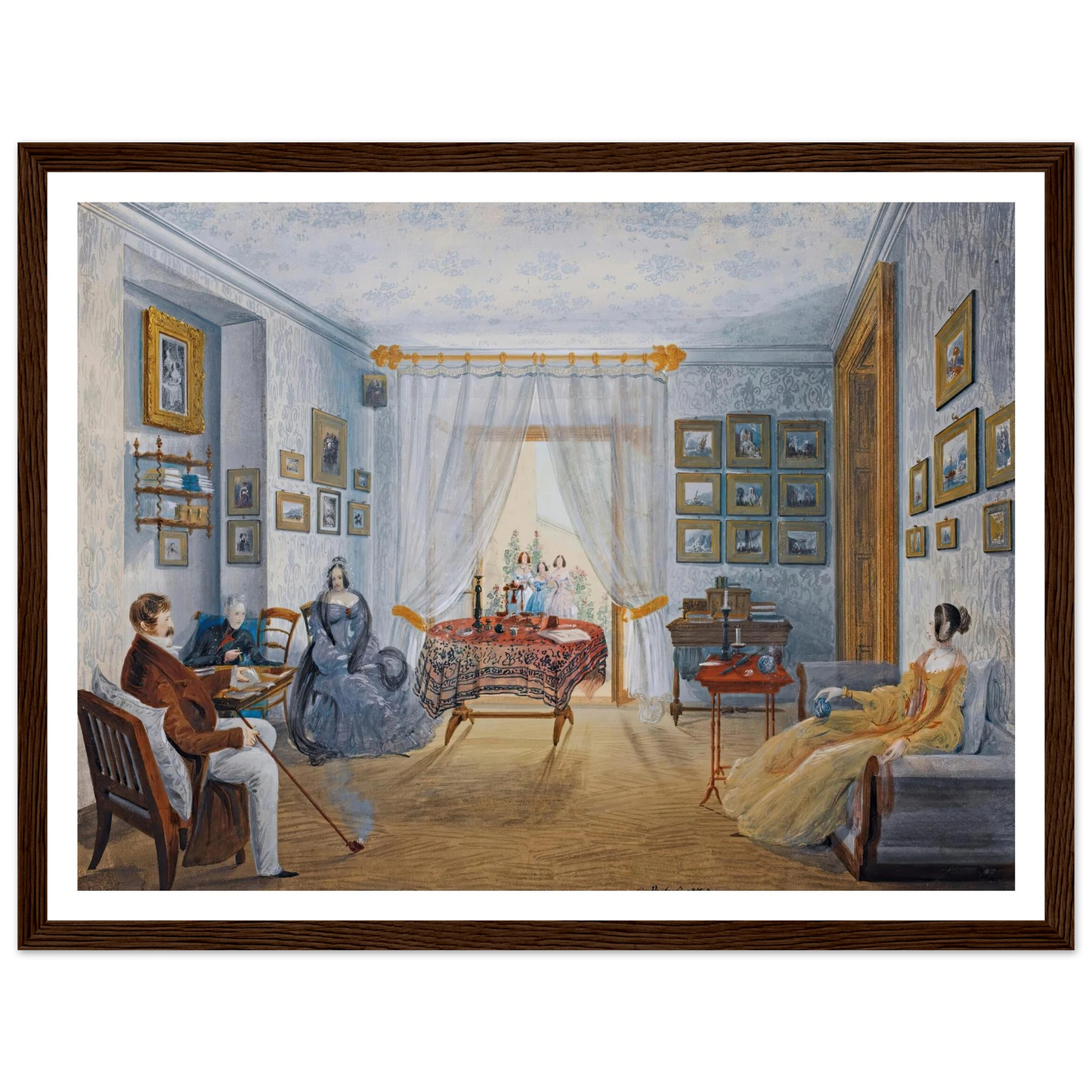 Seven Views Of Miskhor In The Crimea Iii (1841-1842) Art Print | Carlo Bossoli-Quipham Collections