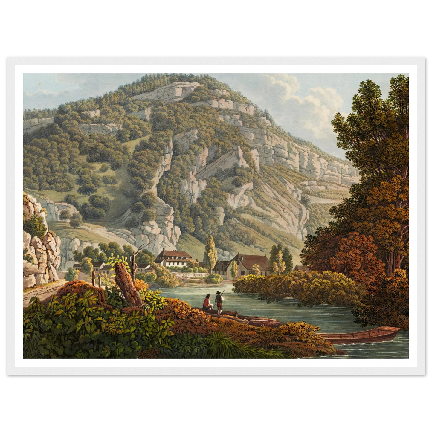 La Reuchenette Art Print | Peter Birmann-Quipham Collections
