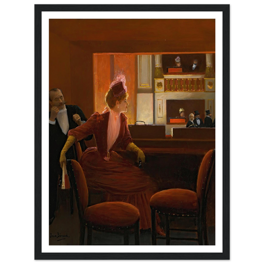 La Loge Art Print | Jean Beraud-Quipham Collections