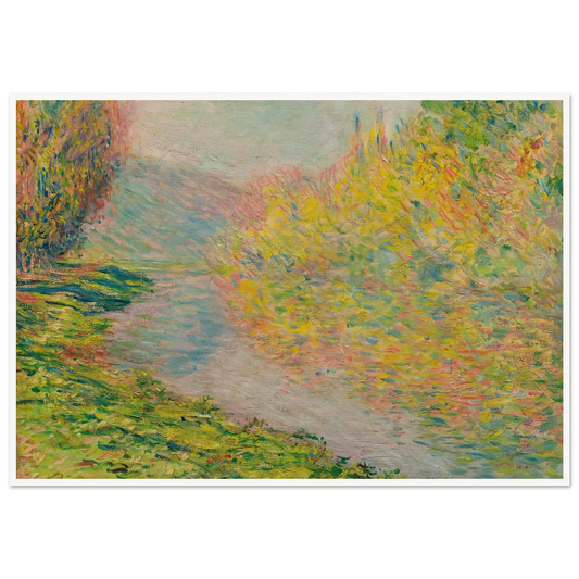 Automne À Jeufosse (1884) Art Print | Claude Monet-Quipham Collections