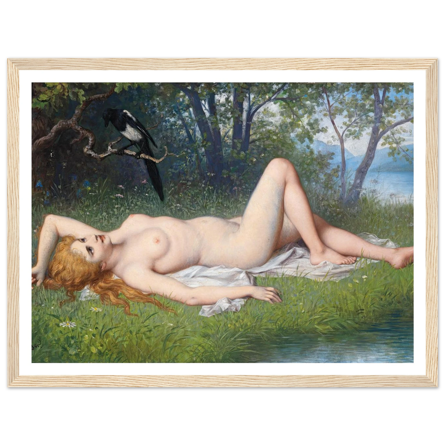 Die Elster Art Print | Carl Schweninger Jr-Quipham Collections