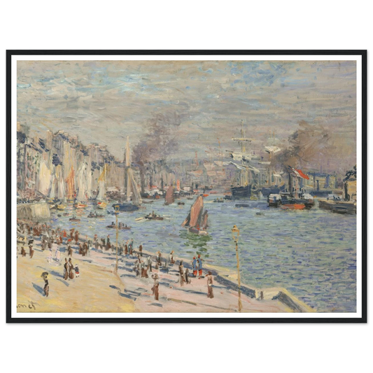 Port of Le Havre (1874) Art Print | Claude Monet-Quipham Collections