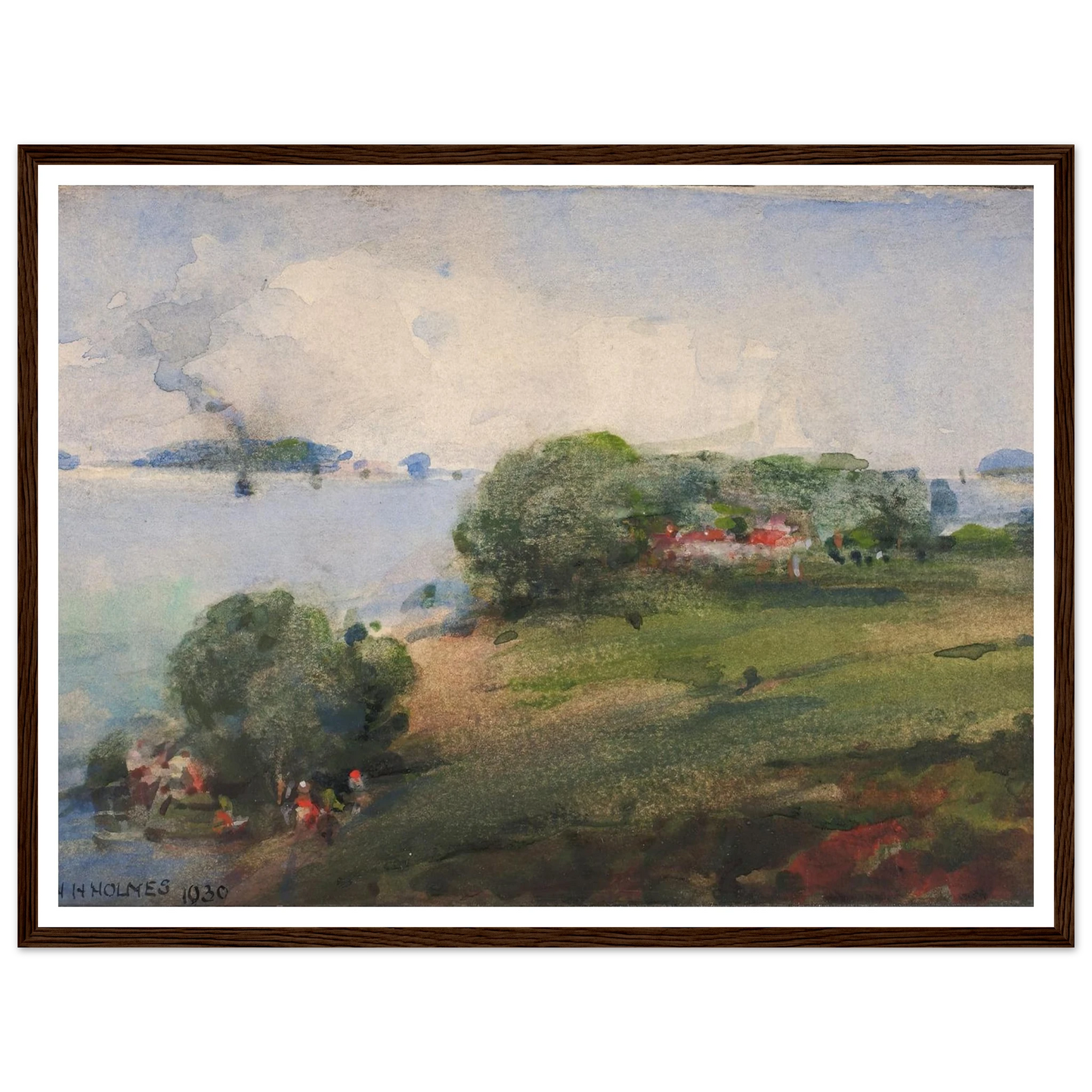 View On The Potomac (1930) Art Print | William Henry Holmes-Quipham Collections