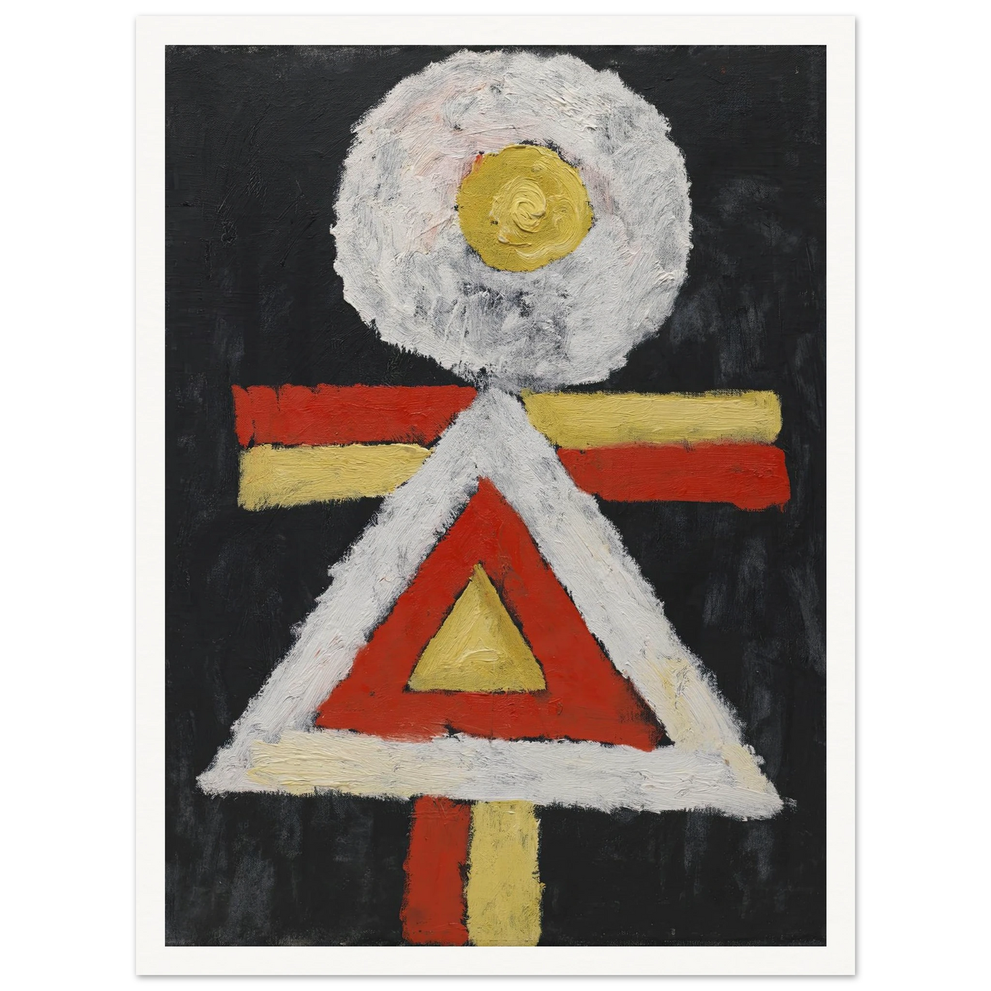 Geometric Figure (1889 – 1943) Art Print | Marsden Hartley-Quipham Collections