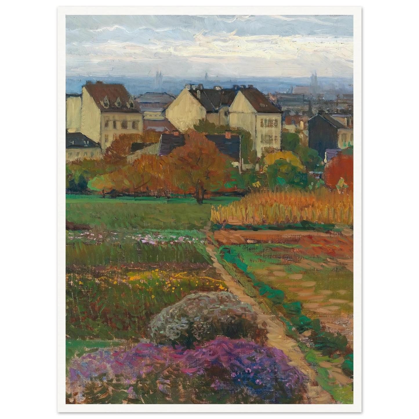 Döbling Wien Art Print | Carl Moll-Quipham Collections