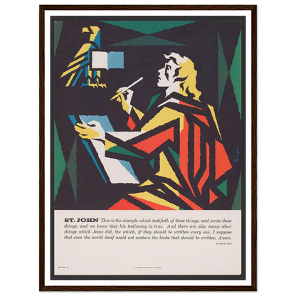 St. John (1962) Art Print | Joseph Binder-Quipham Collections