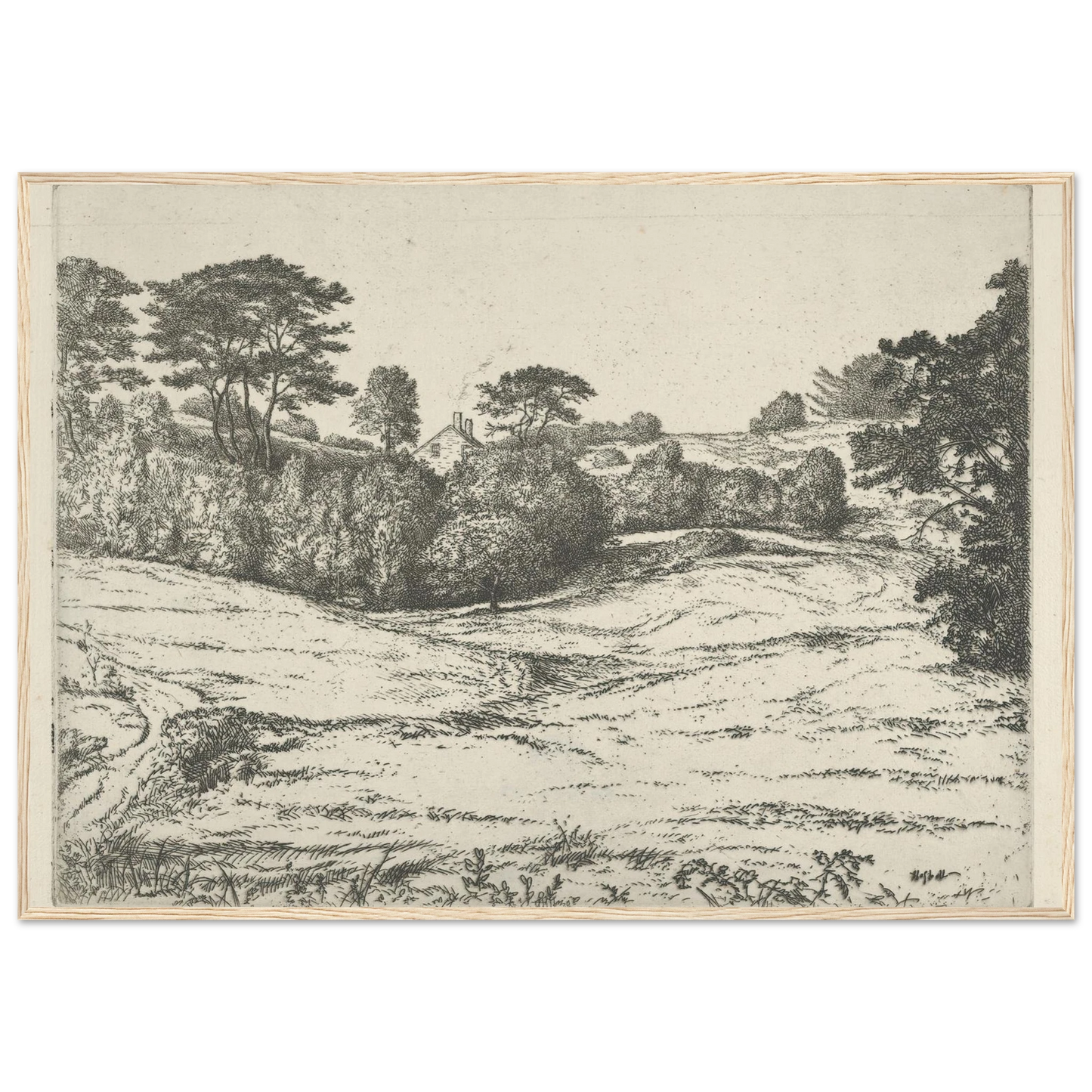 Dromore Vale (1900-1925) Art Print | Ernest Haskell-Quipham Collections