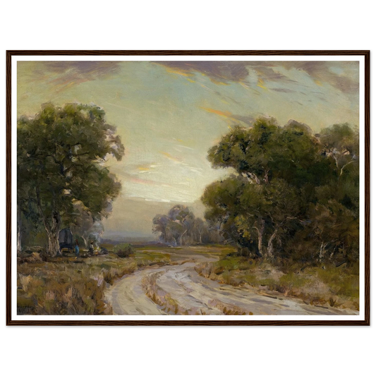 Evening Near Jackson, Southwest Texas Art Print | Julian Onderdonk-Quipham Collections