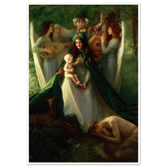 Consolatrix Afflictorium (1899) Art Print | Pascal Adolphe Jean Dagnan Bouveret-Quipham Collections