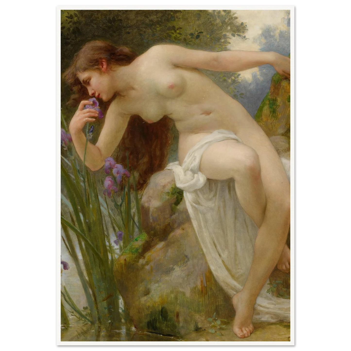 The Fragrant Iris Art Print | Guillaume Seignac-Quipham Collections