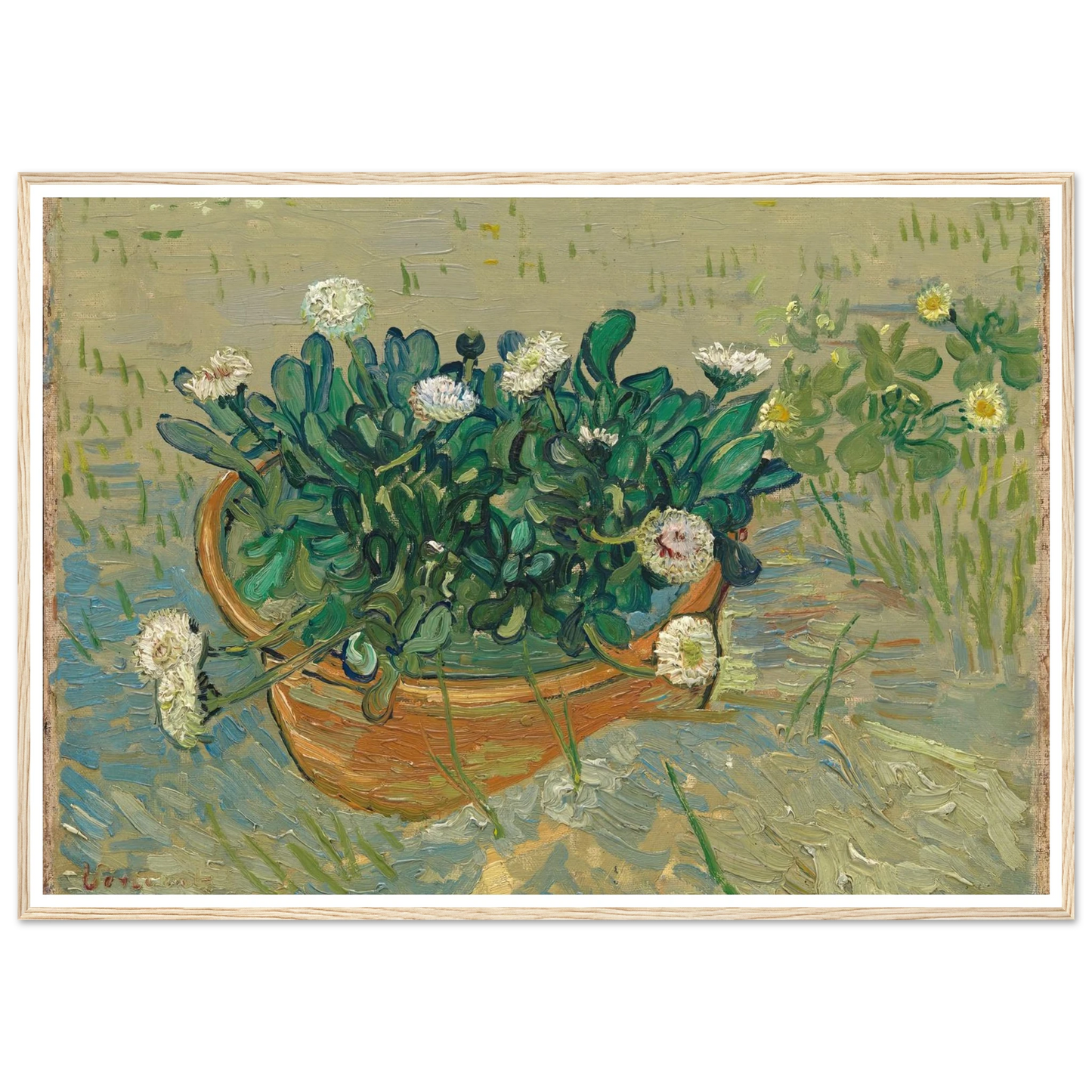 Daisies, Arles (1888) Art Print | Vincent van Gogh-Quipham Collections