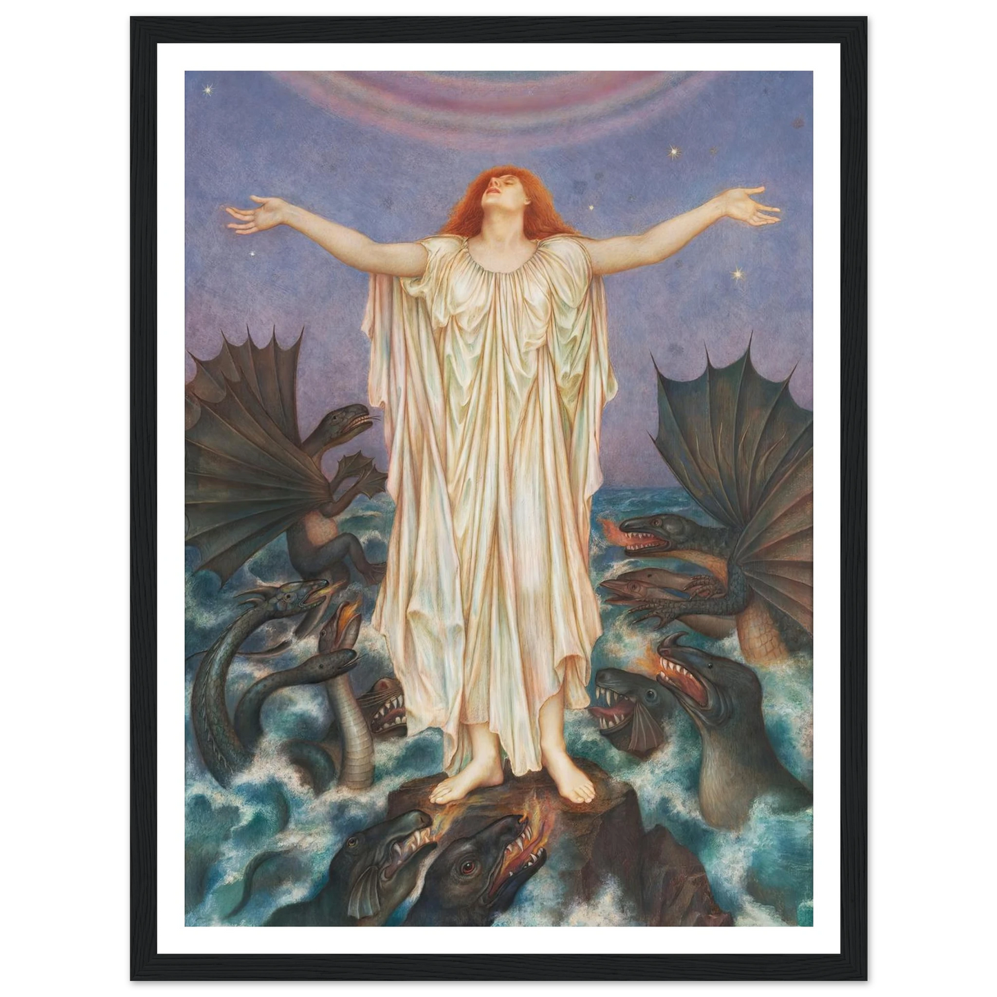 S.O.S. (ca 1914 - 1916) Art Print | Evelyn de Morgan-Quipham Collections