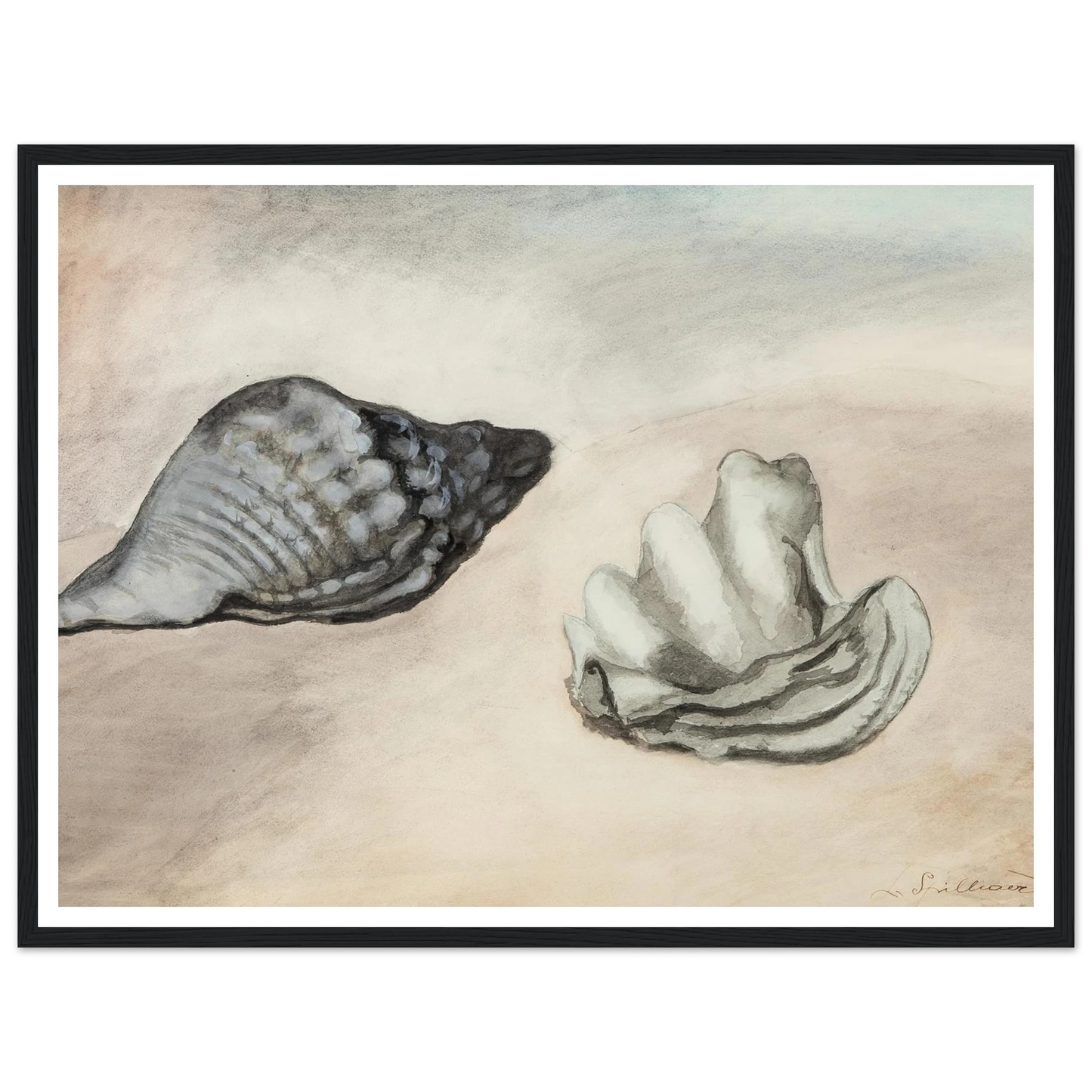 Coquillages (1933) Art Print | Leon Spilliaert-Quipham Collections