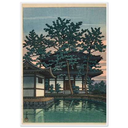 Kikoji, Nara ken (Kiko Temple, Nara Prefecture) (1950) Art Print | Kawase Hasui-Quipham Collections