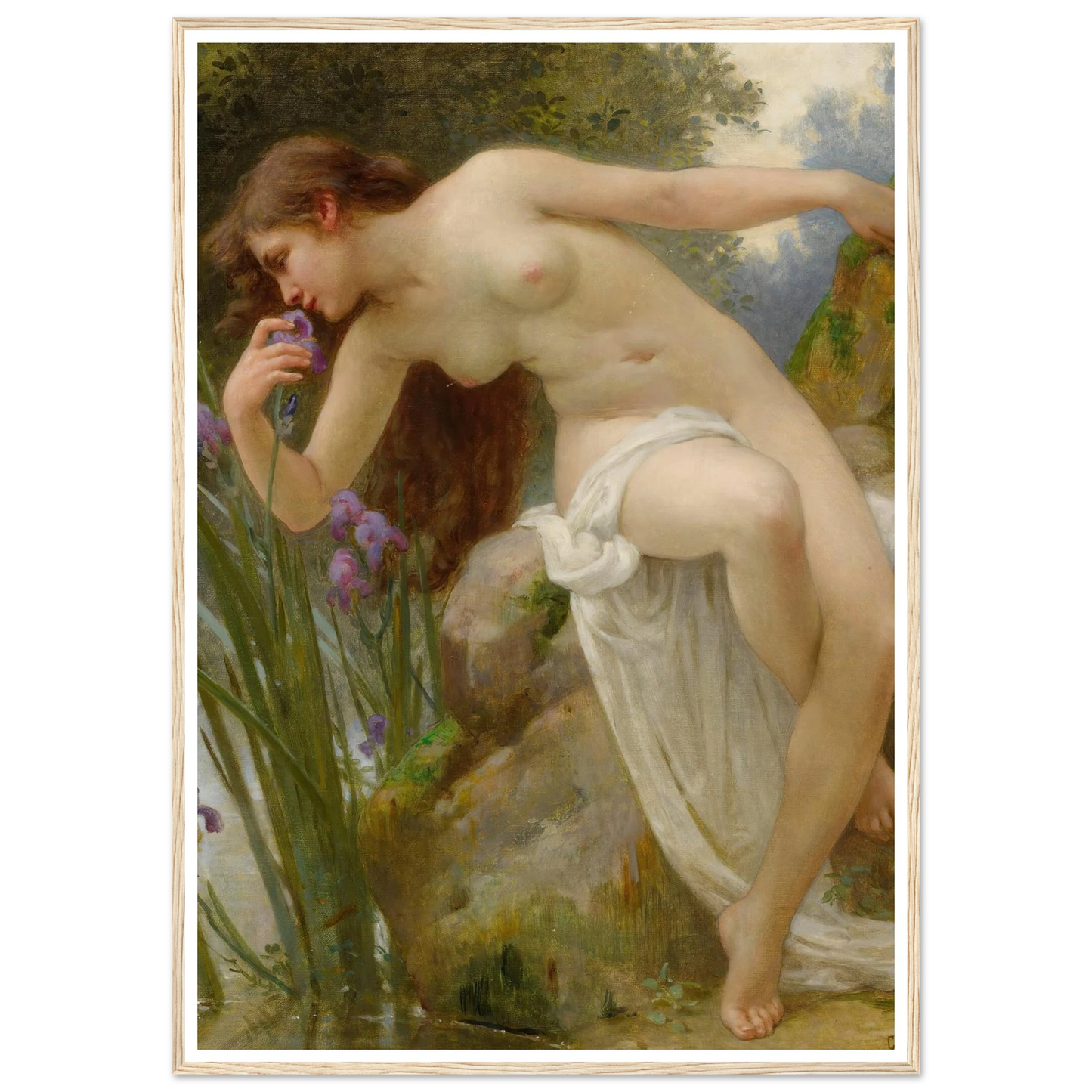 The Fragrant Iris Art Print | Guillaume Seignac-Quipham Collections