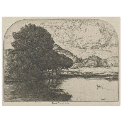 Doomed Duck (1900-1925) Art Print | Ernest Haskell-Quipham Collections