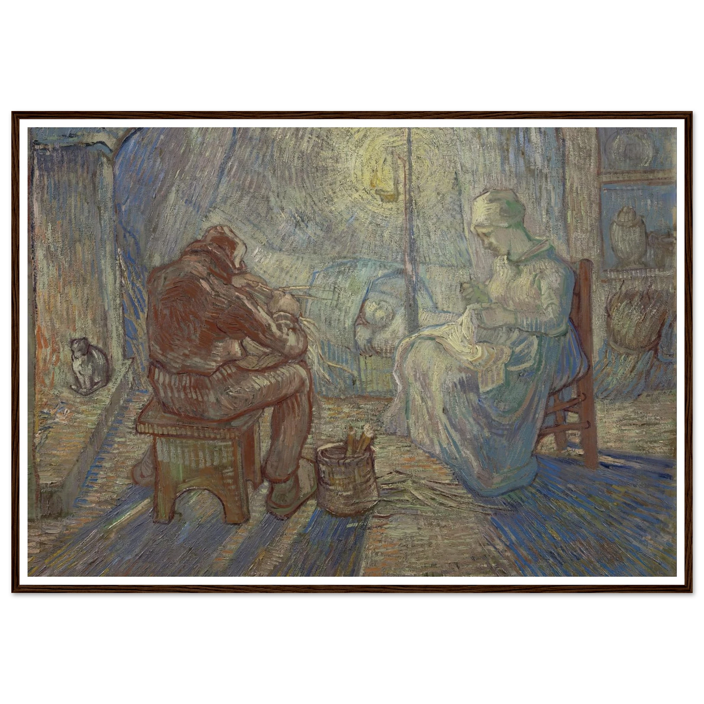 Night (After Millet) Art Print | Vincent van Gogh-Quipham Collections