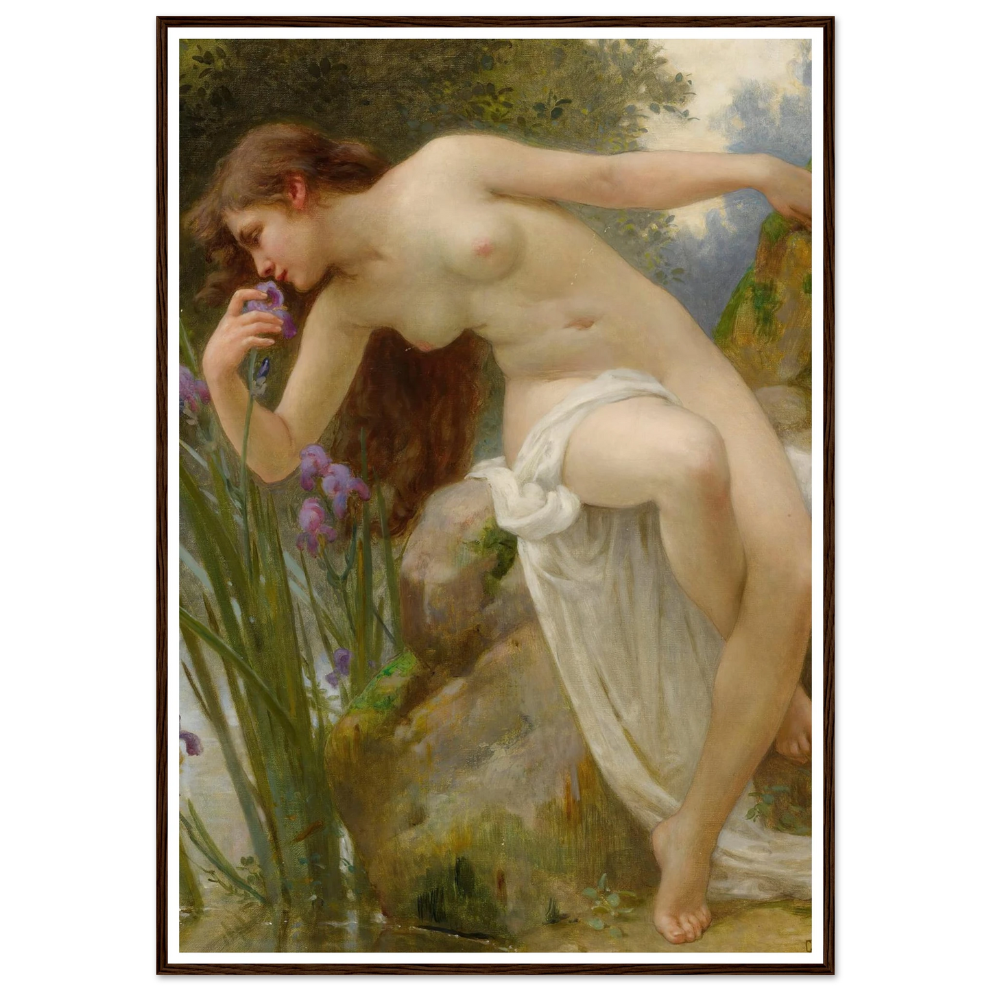 The Fragrant Iris Art Print | Guillaume Seignac-Quipham Collections
