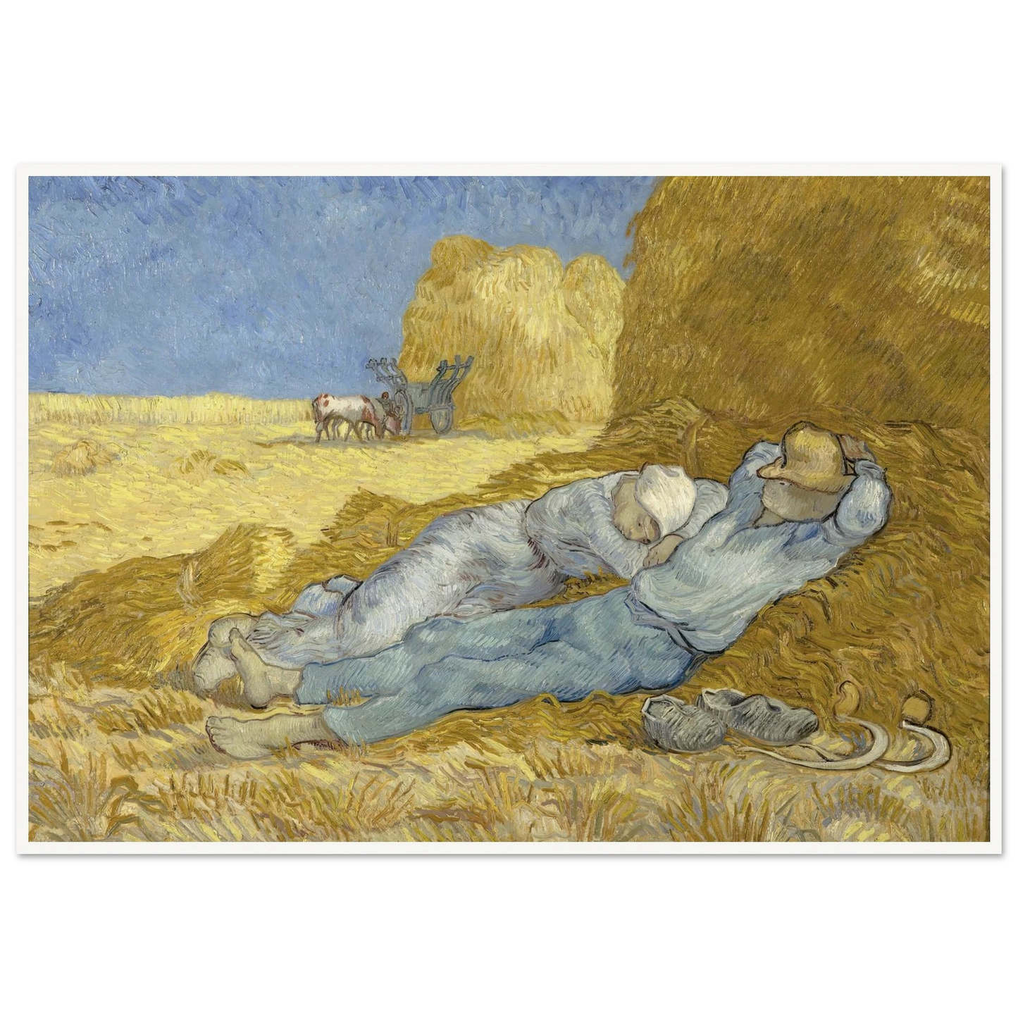 The Siesta (After Millet) Art Print | Vincent van Gogh-Quipham Collections