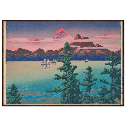 Hizen, Mount Unzen (1927) Art Print | Kawase Hasui-Quipham Collections