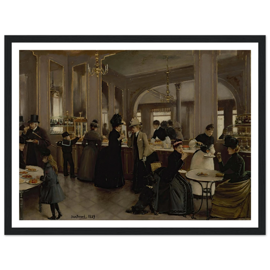 La pâtisserie Gloppe (1889) Art Print | Jean Beraud-Quipham Collections