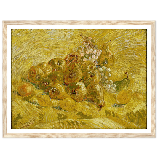 Quinces, lemons, pears and grapes (from 1887 until 1888) Art Print | Vincent van Gogh-Quipham Collections