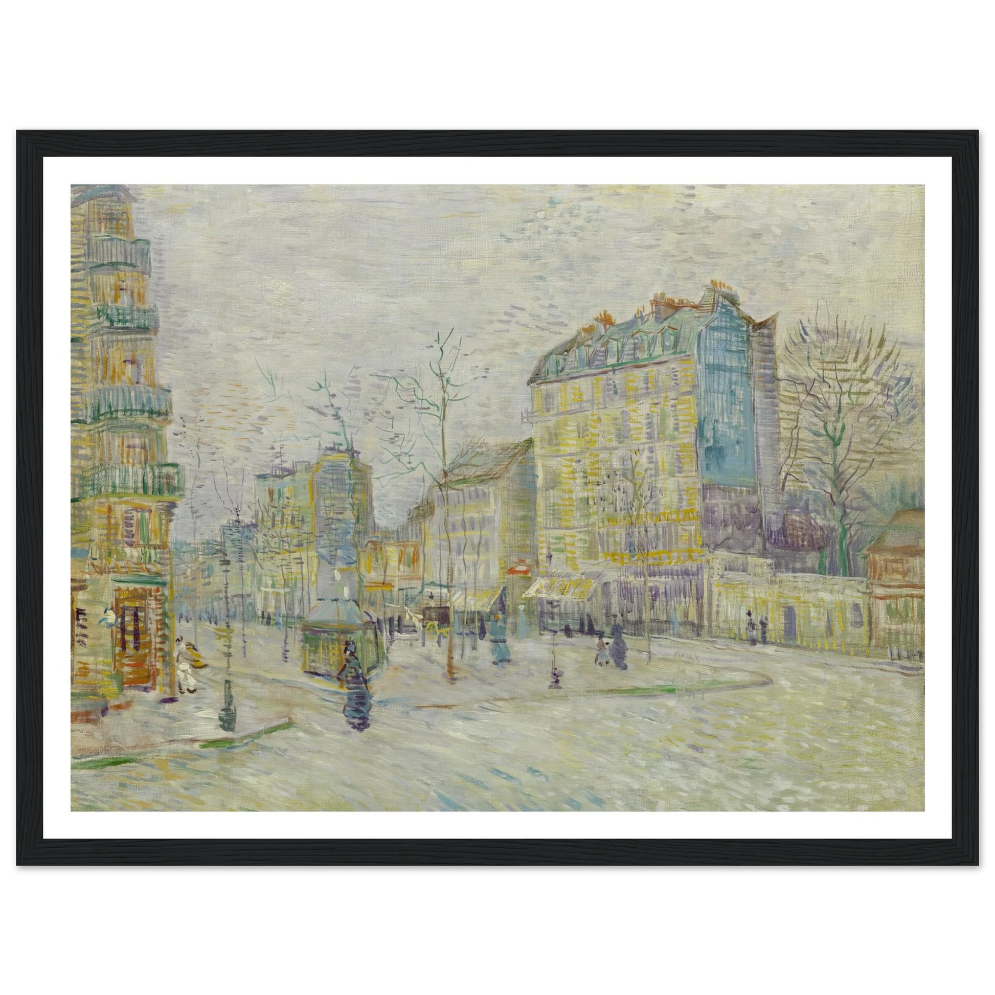 Boulevard de Clichy (1887) Art Print | Vincent van Gogh-Quipham Collections