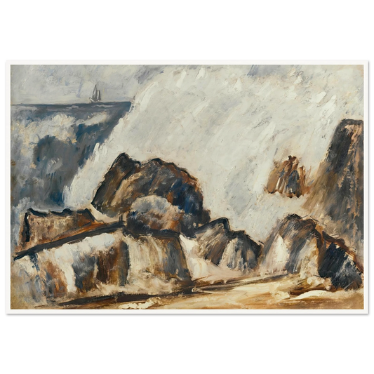 Storm Wave (1939-40) Art Print | Marsden Hartley-Quipham Collections