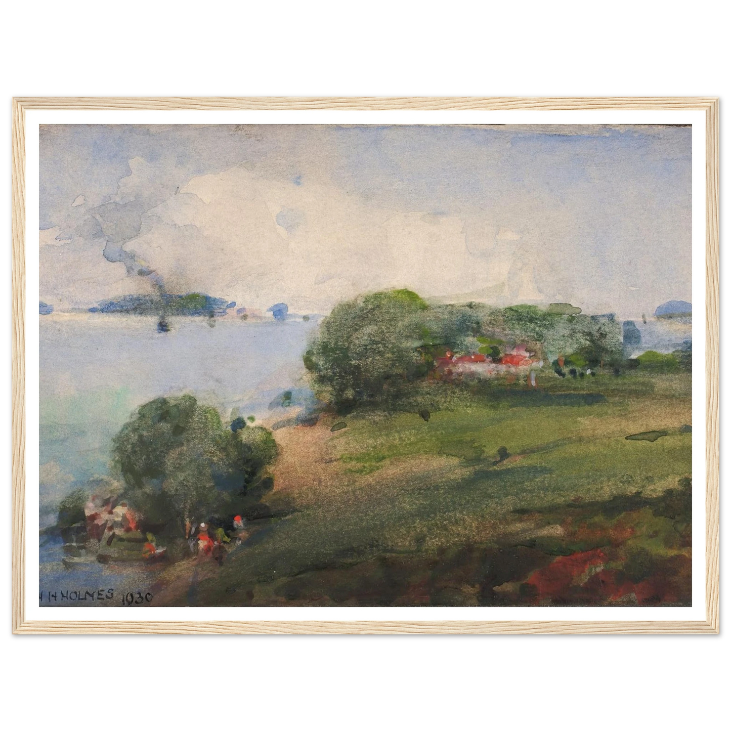 View On The Potomac (1930) Art Print | William Henry Holmes-Quipham Collections