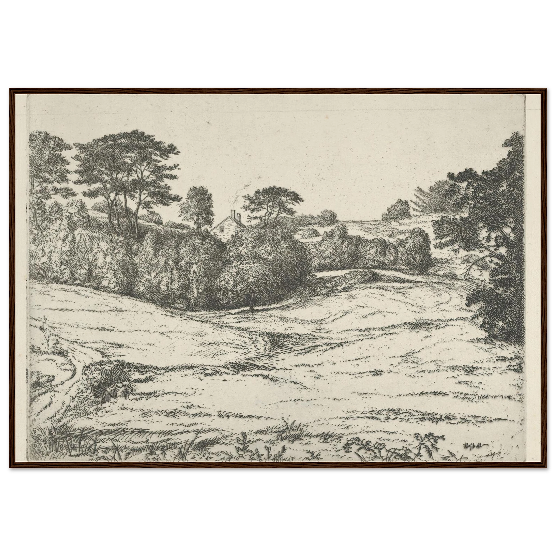 Dromore Vale (1900-1925) Art Print | Ernest Haskell-Quipham Collections