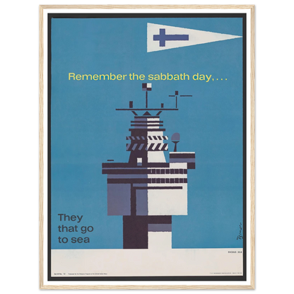 Remember the sabbath day (1963) Art Print | Joseph Binder-Quipham Collections