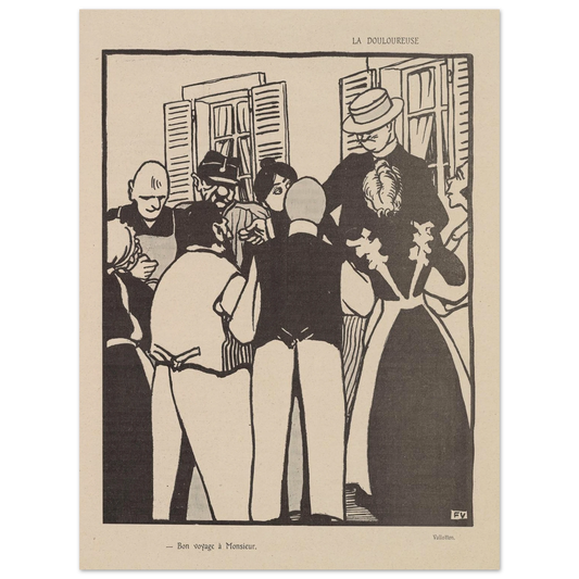 22 août 1903. Art Print | Felix Vallotton-Quipham Collections