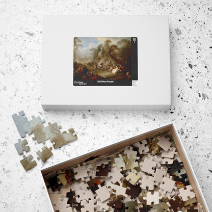 A fête champêtre, rejoicing of the soldiers Puzzle | Jean-Baptiste Pater-Quipham Collections