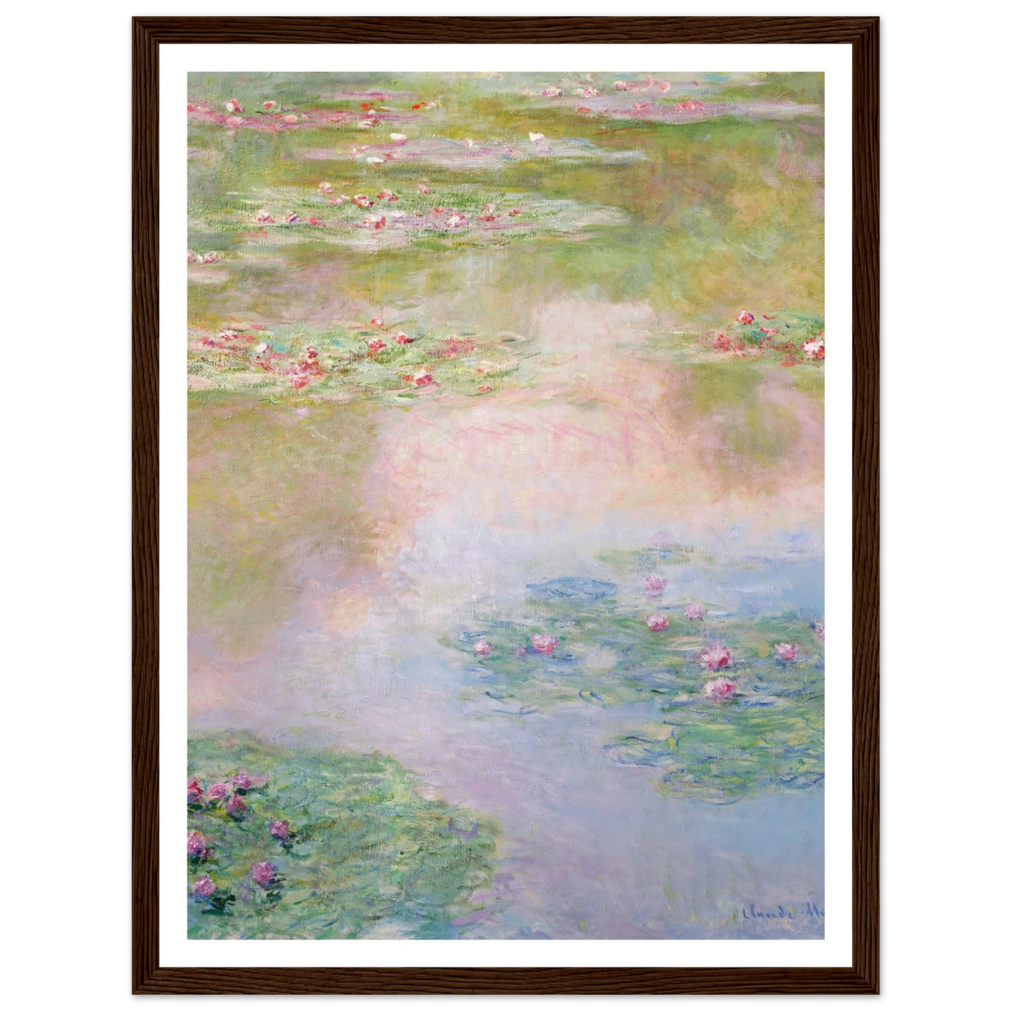 Nymphéas (1907) Art Print | Claude Monet-Quipham Collections
