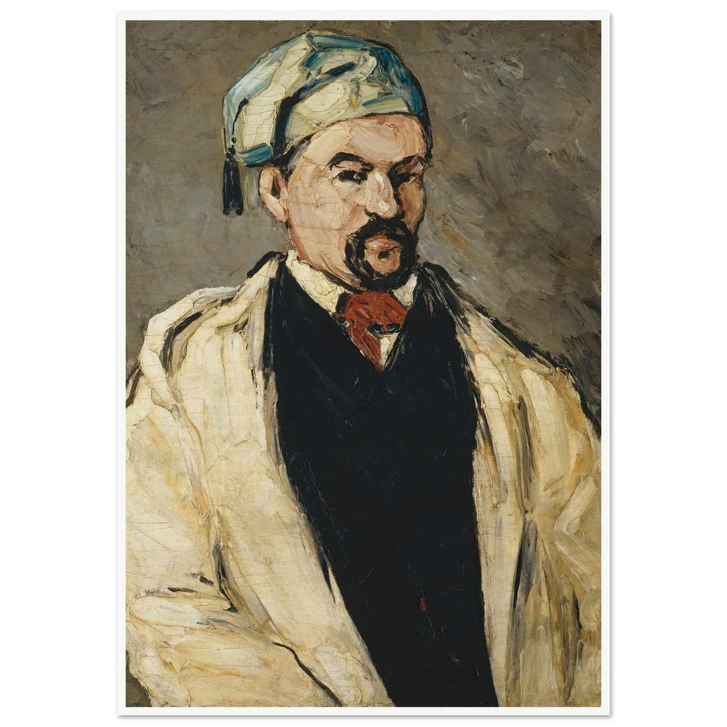 Antoine Dominique Sauveur Aubert (born 1817), the Artist’s Uncle (1866) Art Print | Paul Cezanne-Quipham Collections
