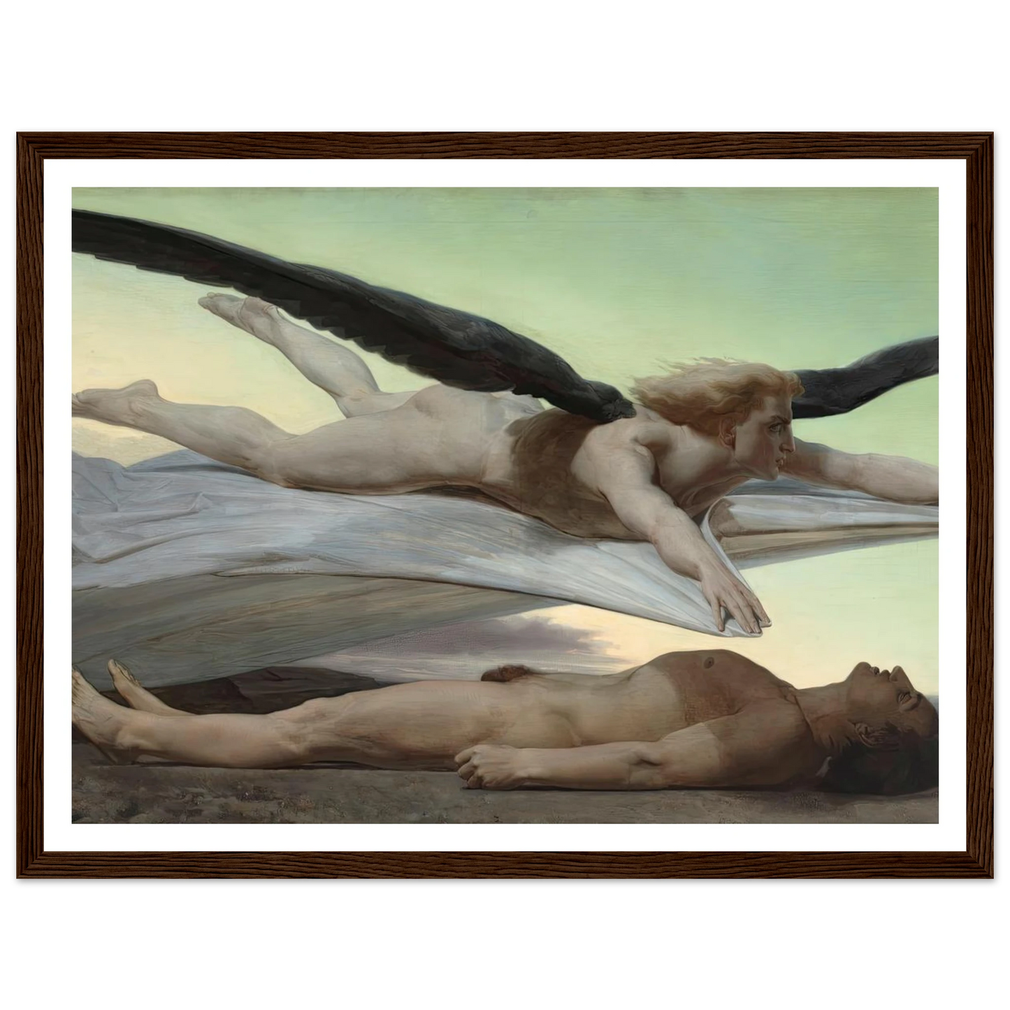 Equality Before Death (1848) Art Print | William Bouguereau-Quipham Collections
