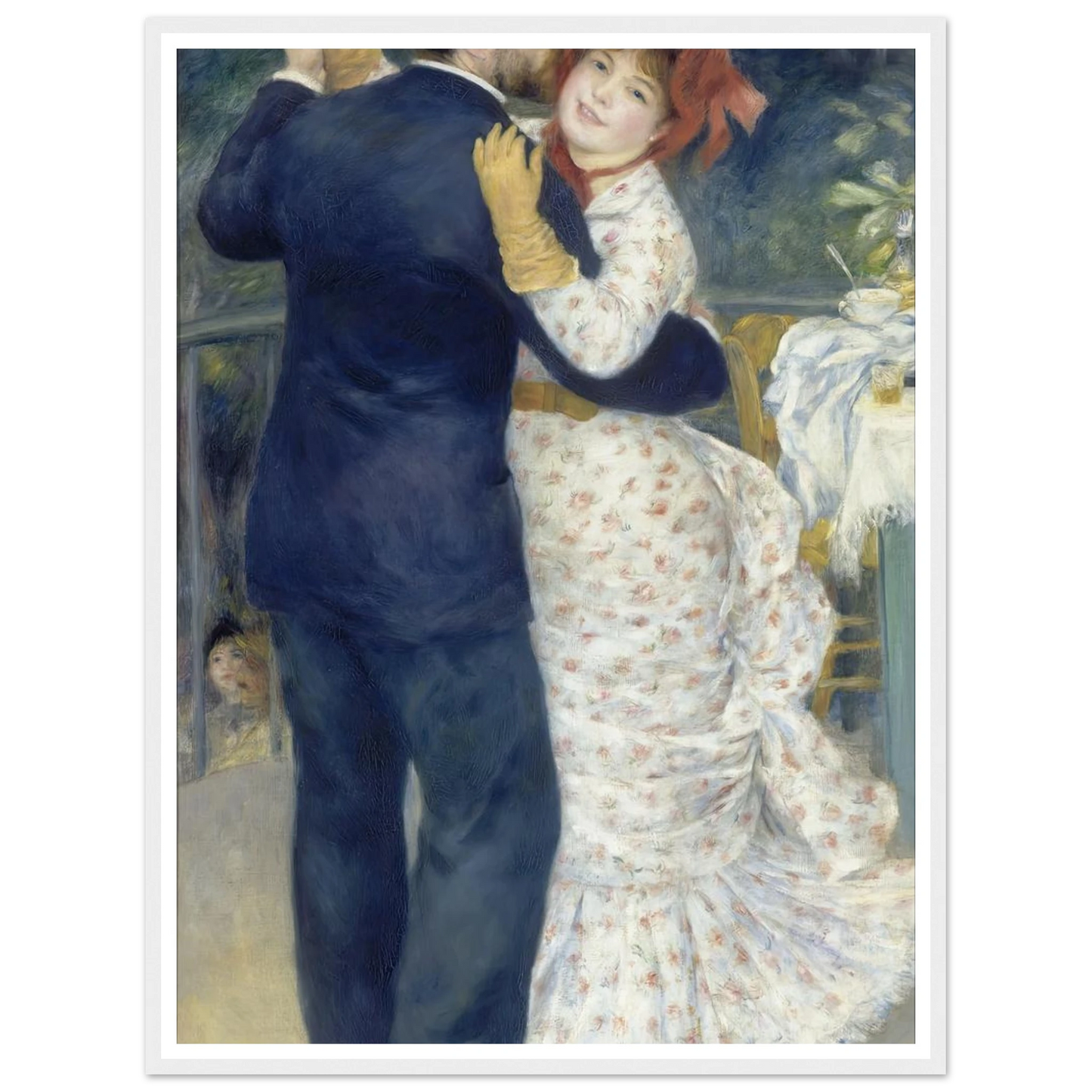 Country Dance (1883) Art Print | Pierre Auguste Renoir-Quipham Collections