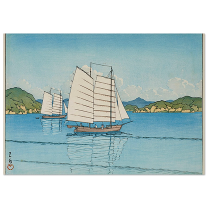 Inland Sea (1952) Art Print | Kawase Hasui-Quipham Collections