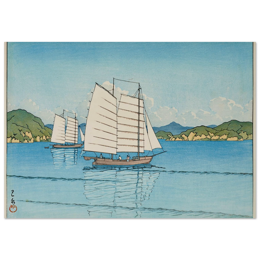 Inland Sea (1952) Art Print | Kawase Hasui-Quipham Collections