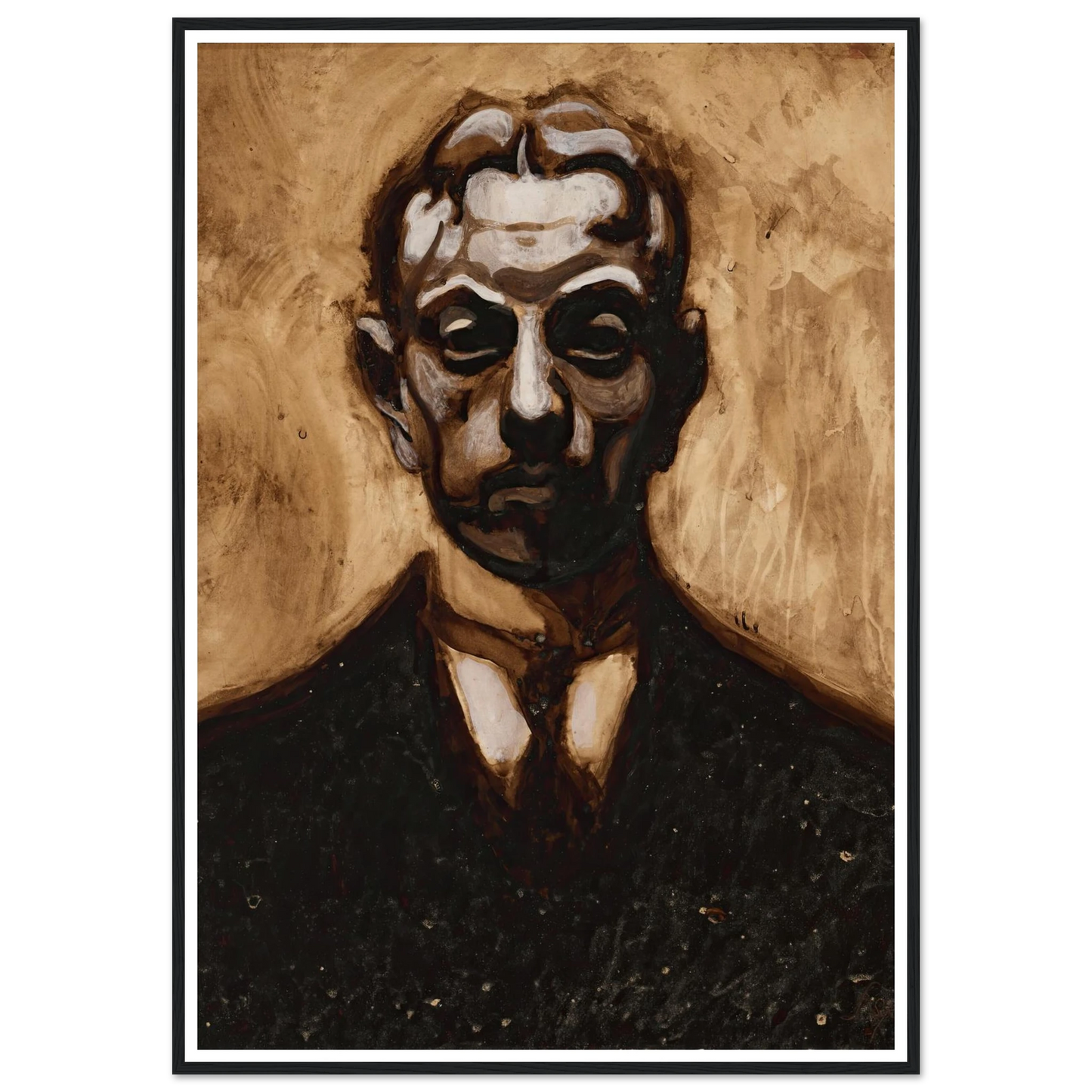 Autoportrait Art Print | Leon Spilliaert-Quipham Collections