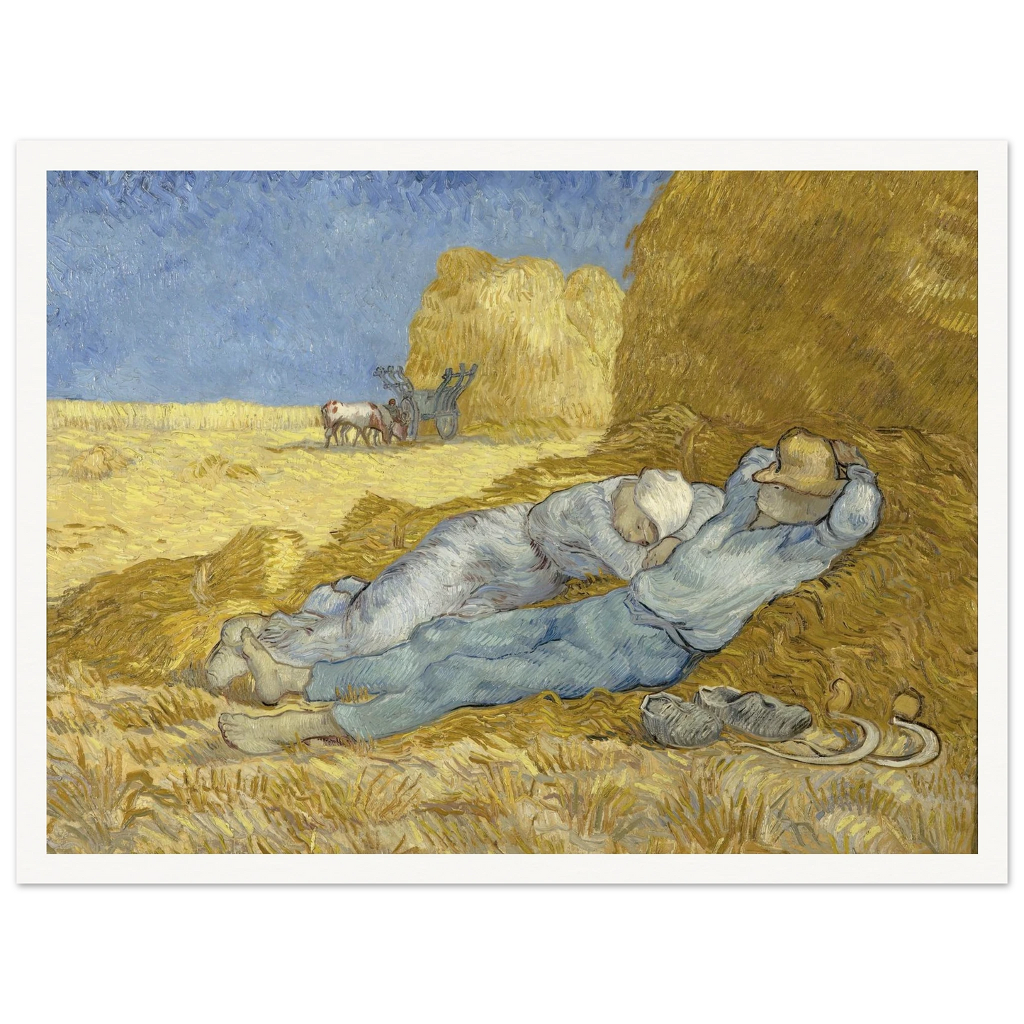 The Siesta (After Millet) Art Print | Vincent van Gogh-Quipham Collections