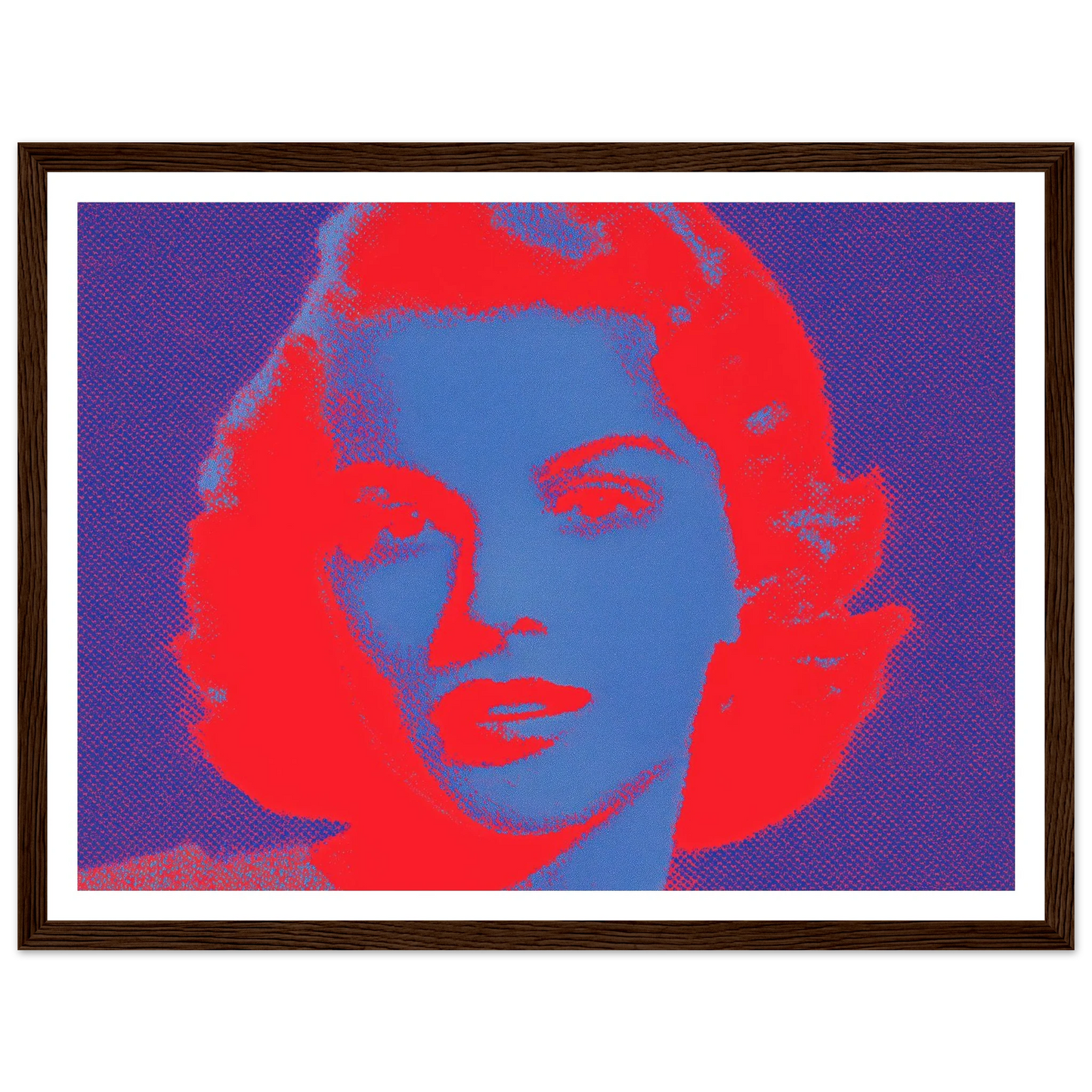 50s Pinup - Framed Poster - 30x40 cm / 12x16″ - Black frame