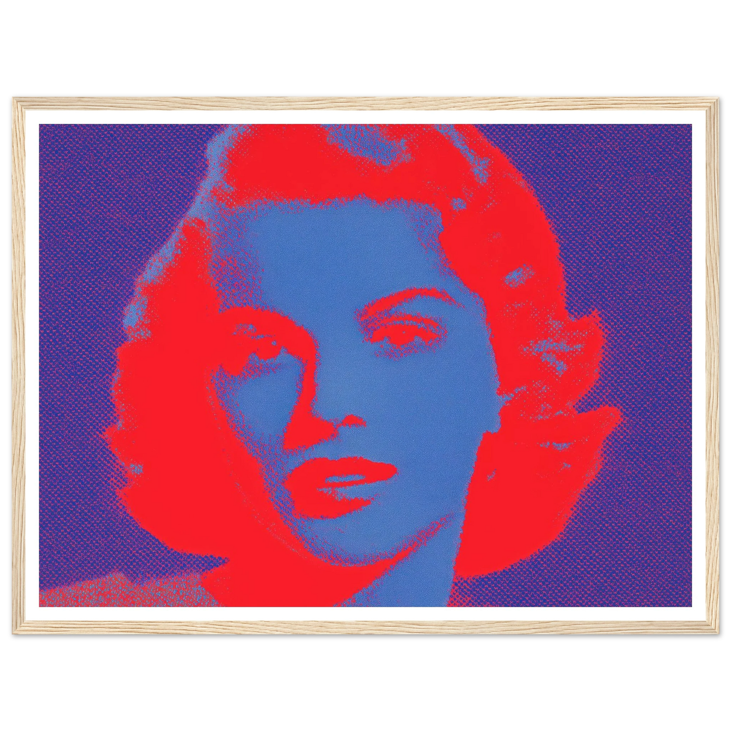 50s Pinup - Framed Poster - 30x40 cm / 12x16″ - Black frame