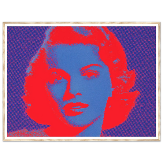 50s Pinup - Framed Poster - 30x40 cm / 12x16″ - Black frame